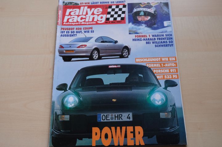 Deckblatt Rallye Racing (05/1997)